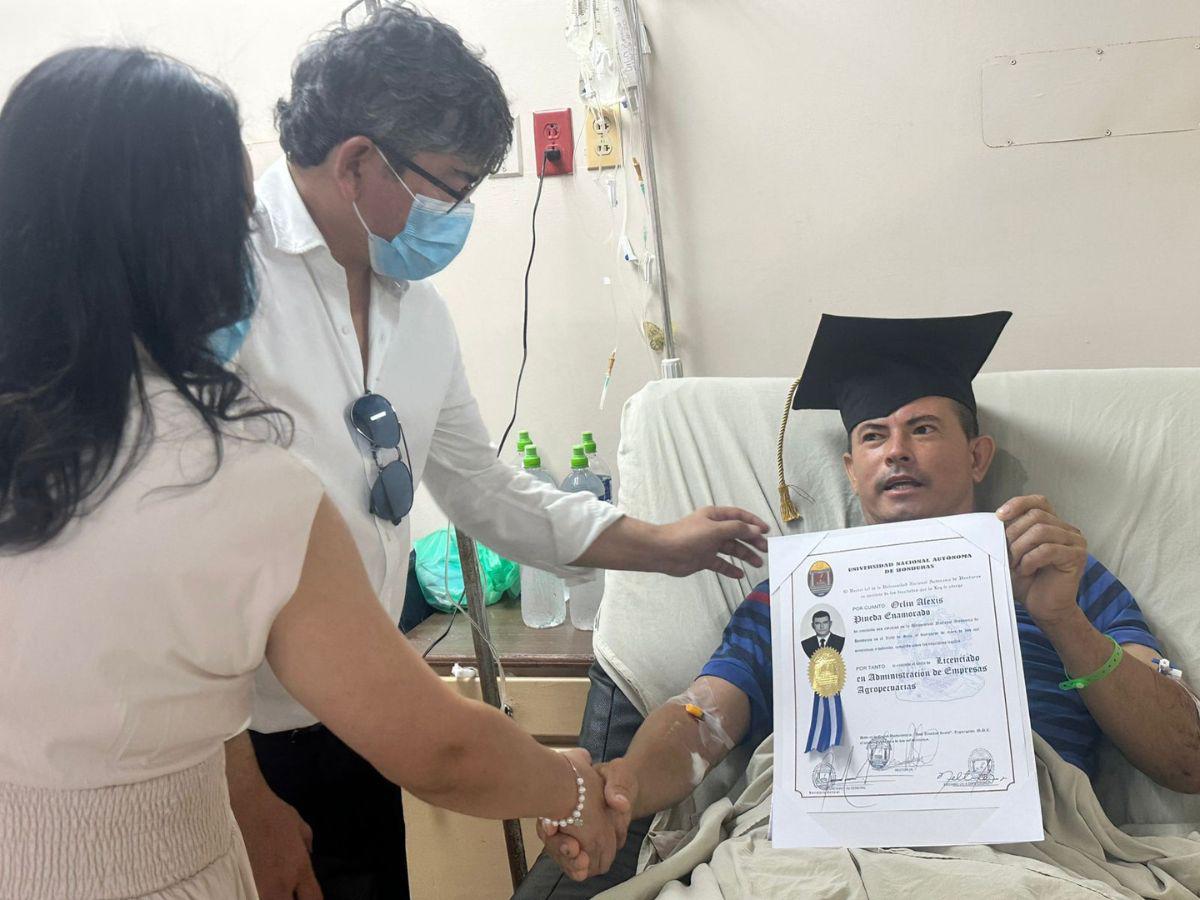 Así se vivió la ceremonia de graduación de Unah-Cortés