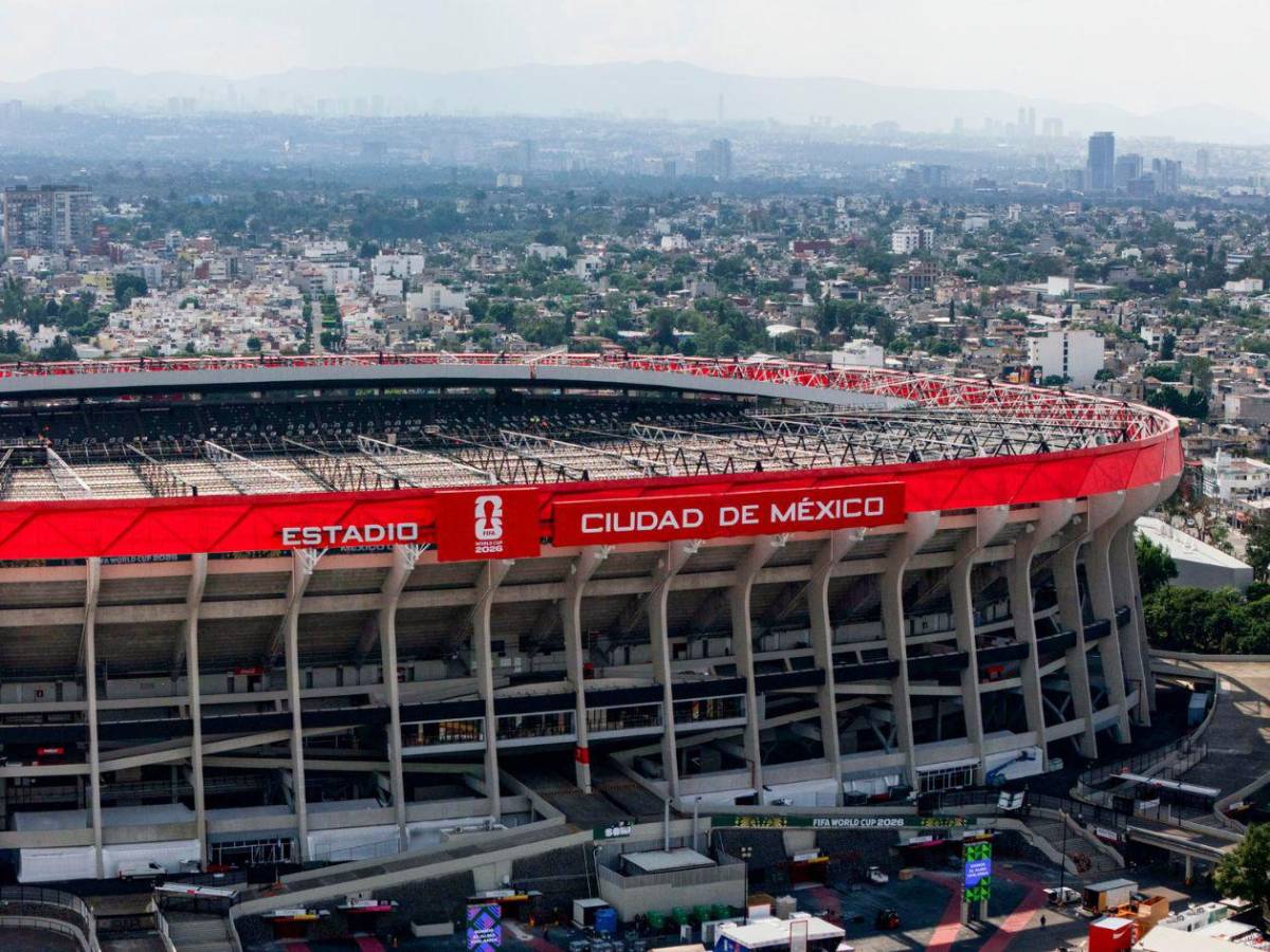 Mundial 2026: así luce el Estadio Azteca previo al México vs Sudáfrica