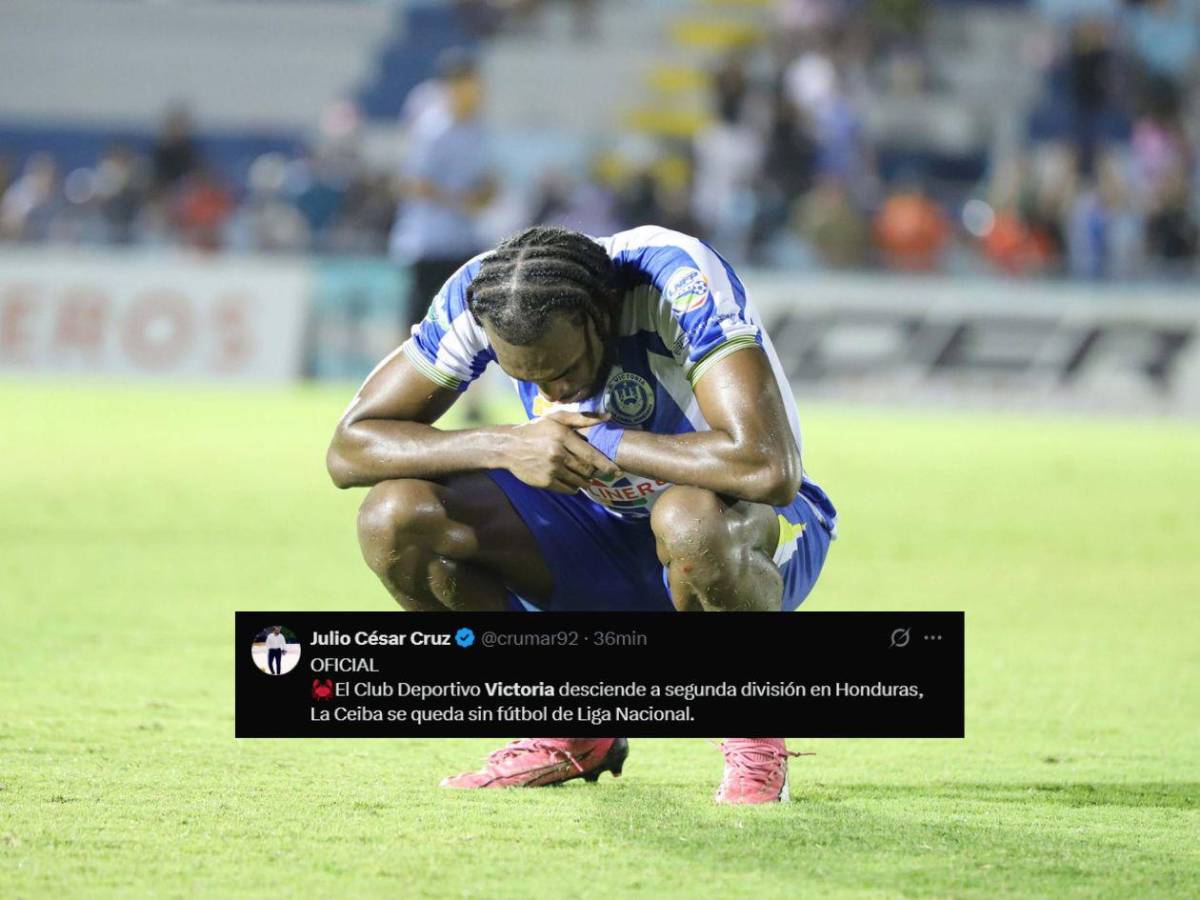 Prensa reacciona: esto dicen tras nuevo descenso del CD Victoria en Honduras