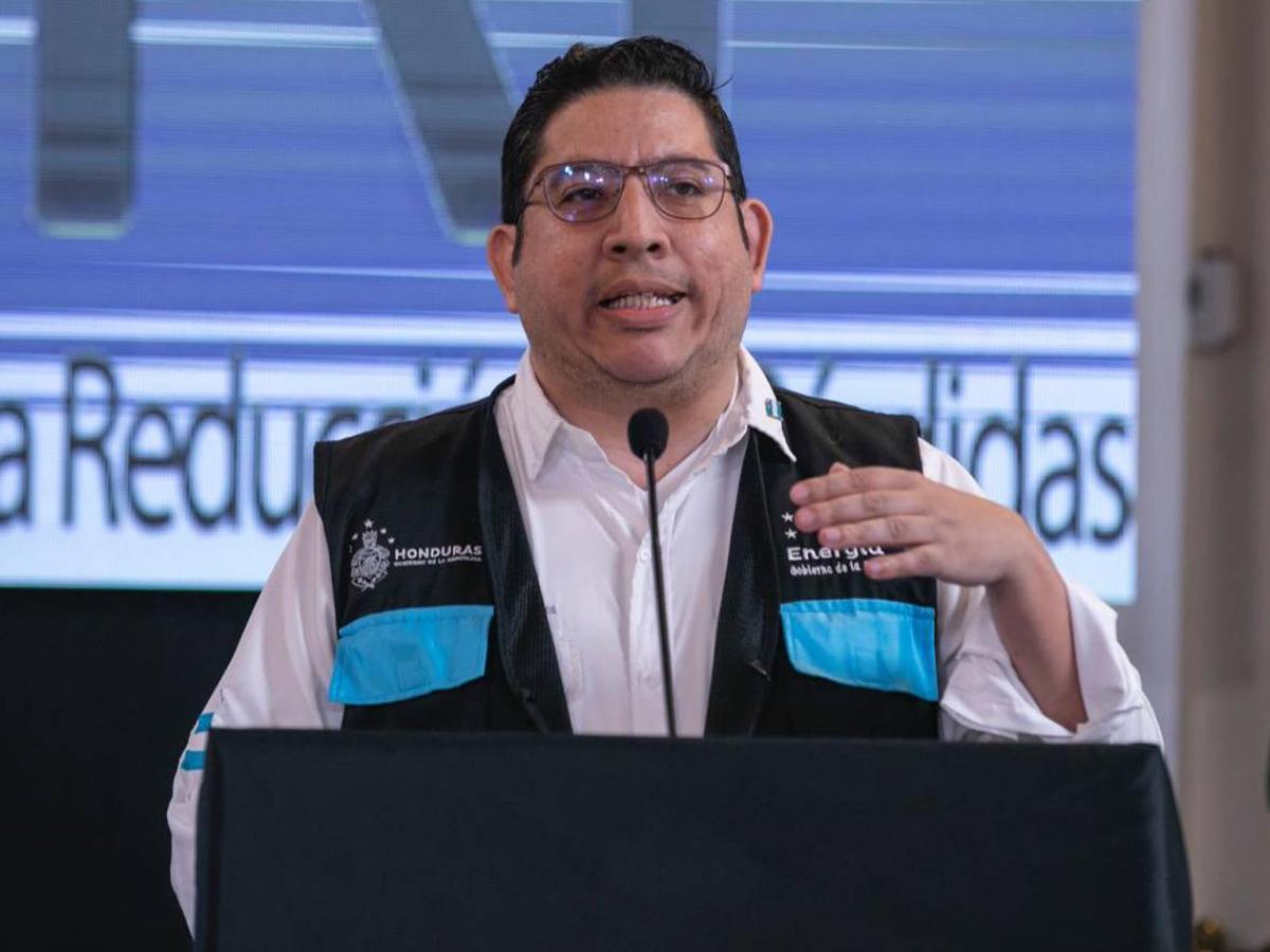 Erick Tejada, gerente general de Empresa Nacional de Energía Eléctrica (ENEE).
