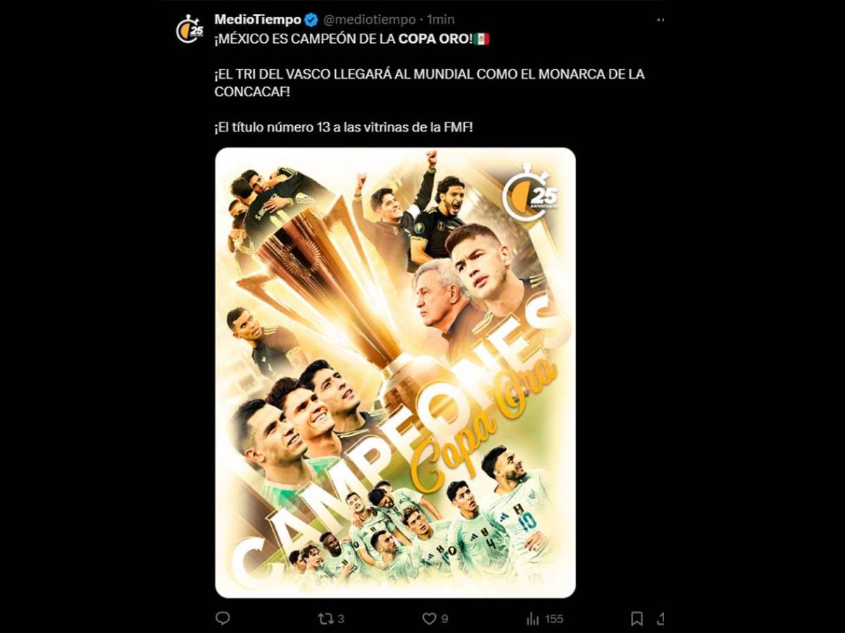 Prensa reacciona tras título de México de Copa Oro: recados de Faitelson y 'Chepe Bomba'