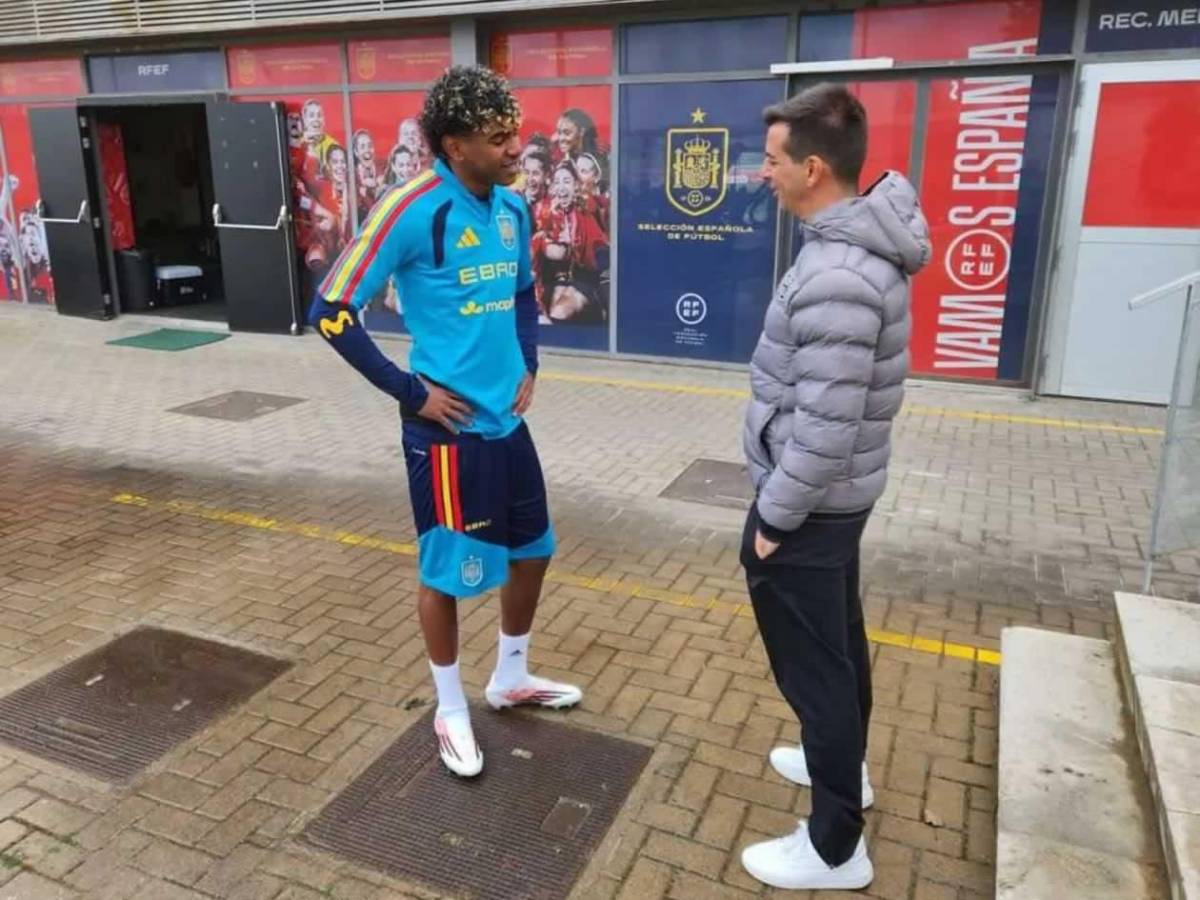 Dirigentes de Honduras visitan concentración de España y gesto de Lamine Yamal