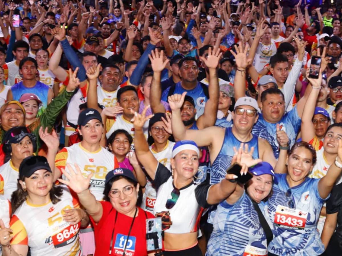 Emocionante: así arrancó la histórica edición 50 de la Maratón LA PRENSA-Gatorade
