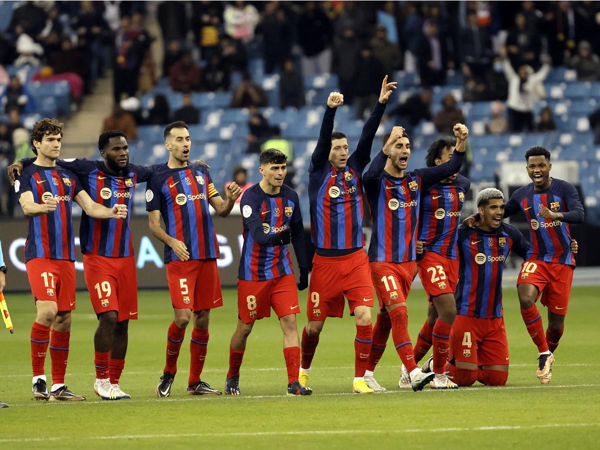 Barça vence al Betis en penales y avanza a la final de Supercopa