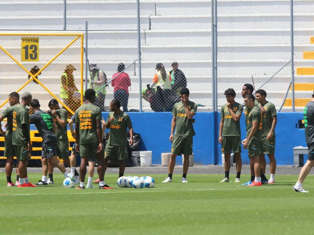 Luis Palma sorprende y buenas noticias: así fue el entreno de Honduras tras amarga derrota