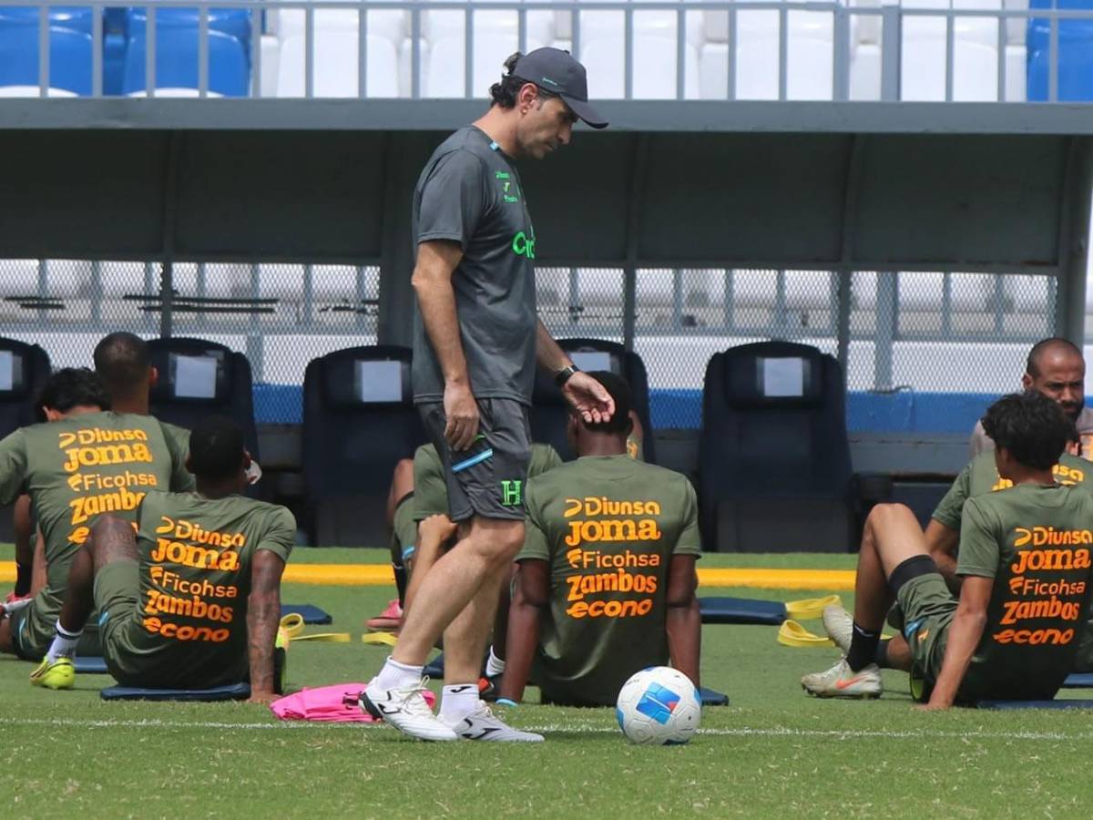 Luis Palma sorprende y buenas noticias: así fue el entreno de Honduras tras amarga derrota