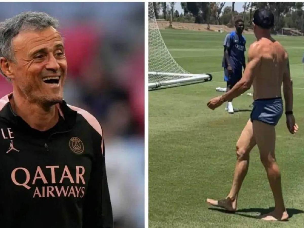 Rueda sorprende al 'estilo' de Luis Enrique: paseo descalzo antes del México-Honduras