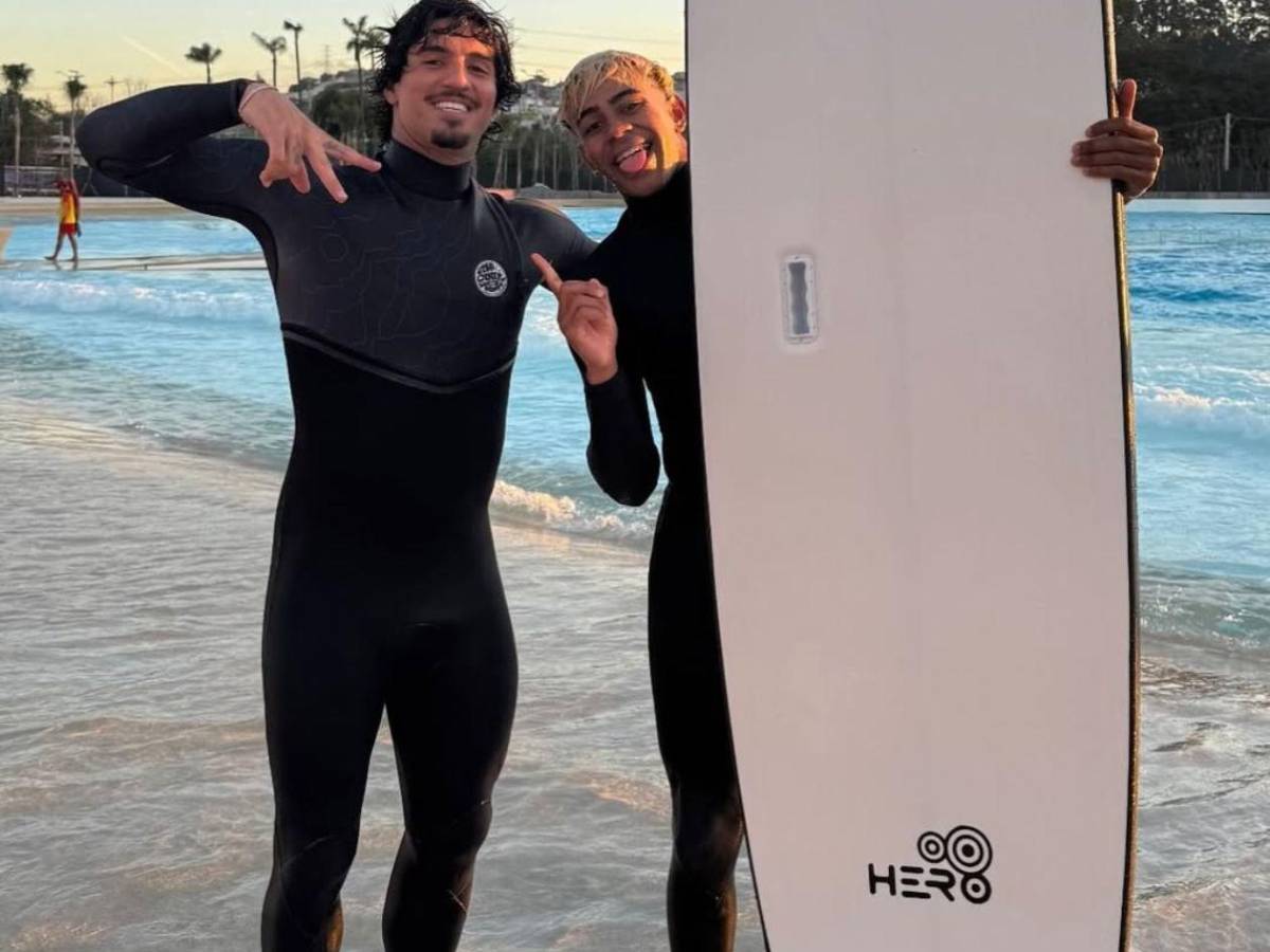 Vacaciones azulgranas: Lamine Yamal sorprende con su compañía en Brasil