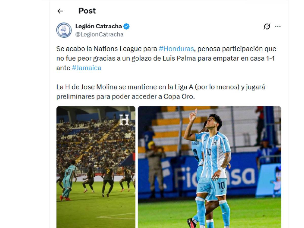 Señalan al culpable y decepción por Honduras: “Aprovecharon regalo del árbitro”