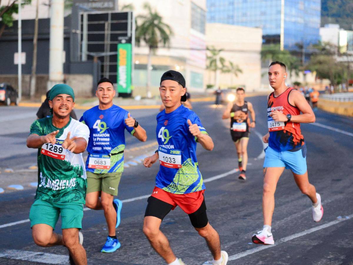 Shin, Limber Pérez y varios exfutbolistas; personajes presentes en la Maratón LA PRENSA