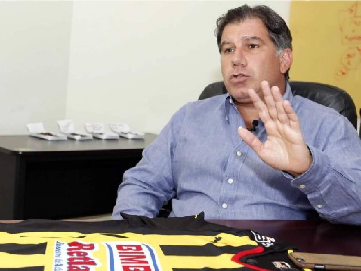 Mateo Yibrín sin tapujos señala al cupable del fracaso de Real España