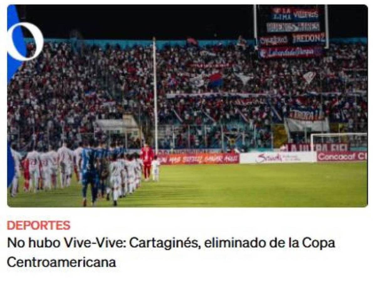 Olimpia en semifinales de la Copa Centroamericana: esto dice la prensa