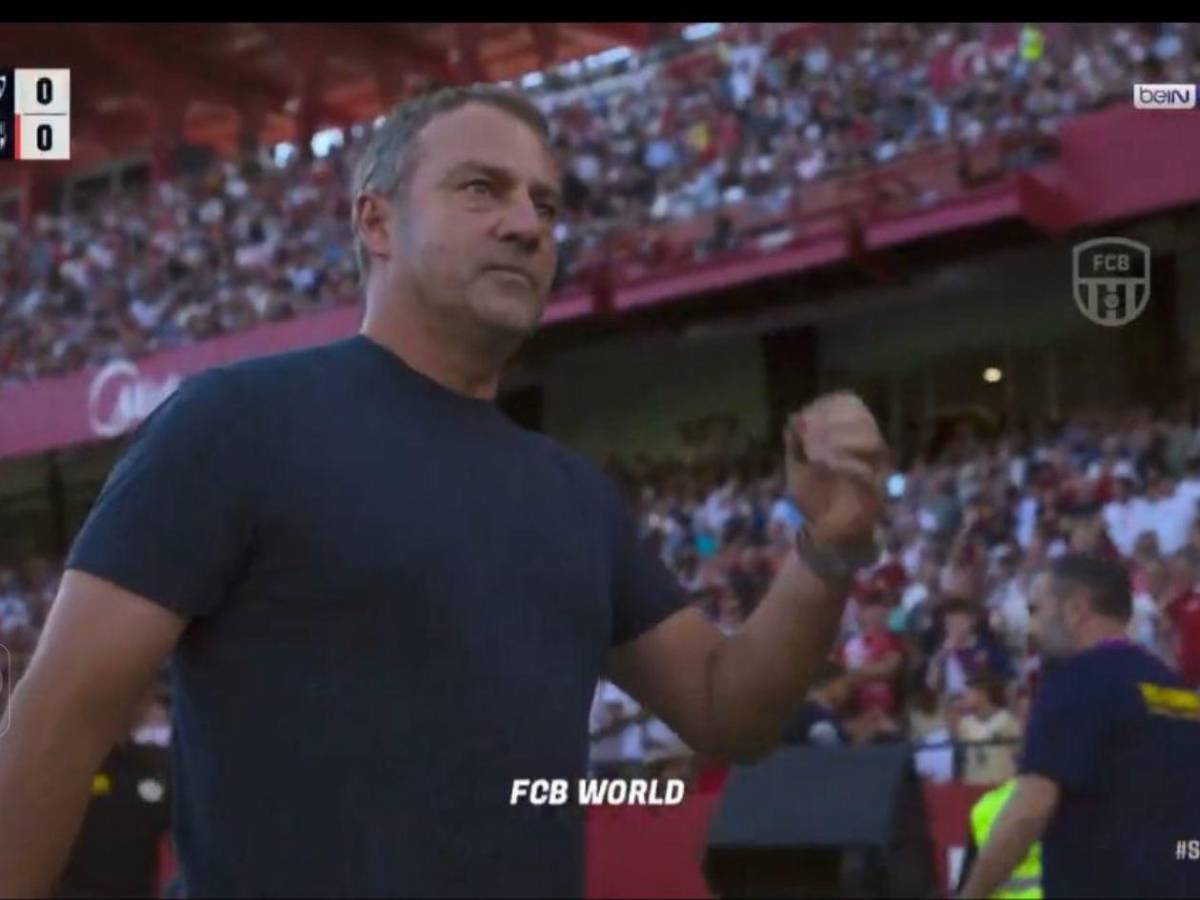 El Barcelona vivió pesadilla, polémica, increíble fallo de Lewandowski y furia de Flick