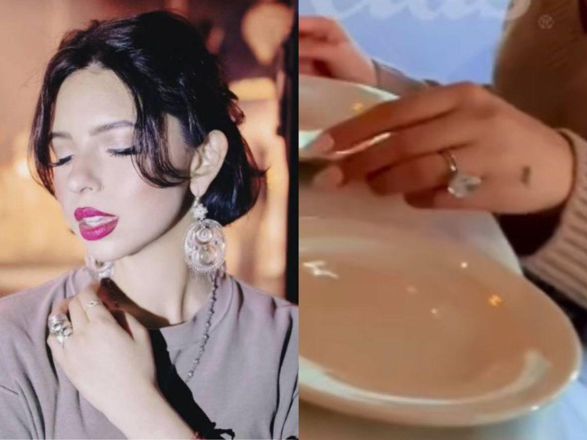 Ángela Aguilar presume anillo con enorme diamante y revive rumores matrimonio