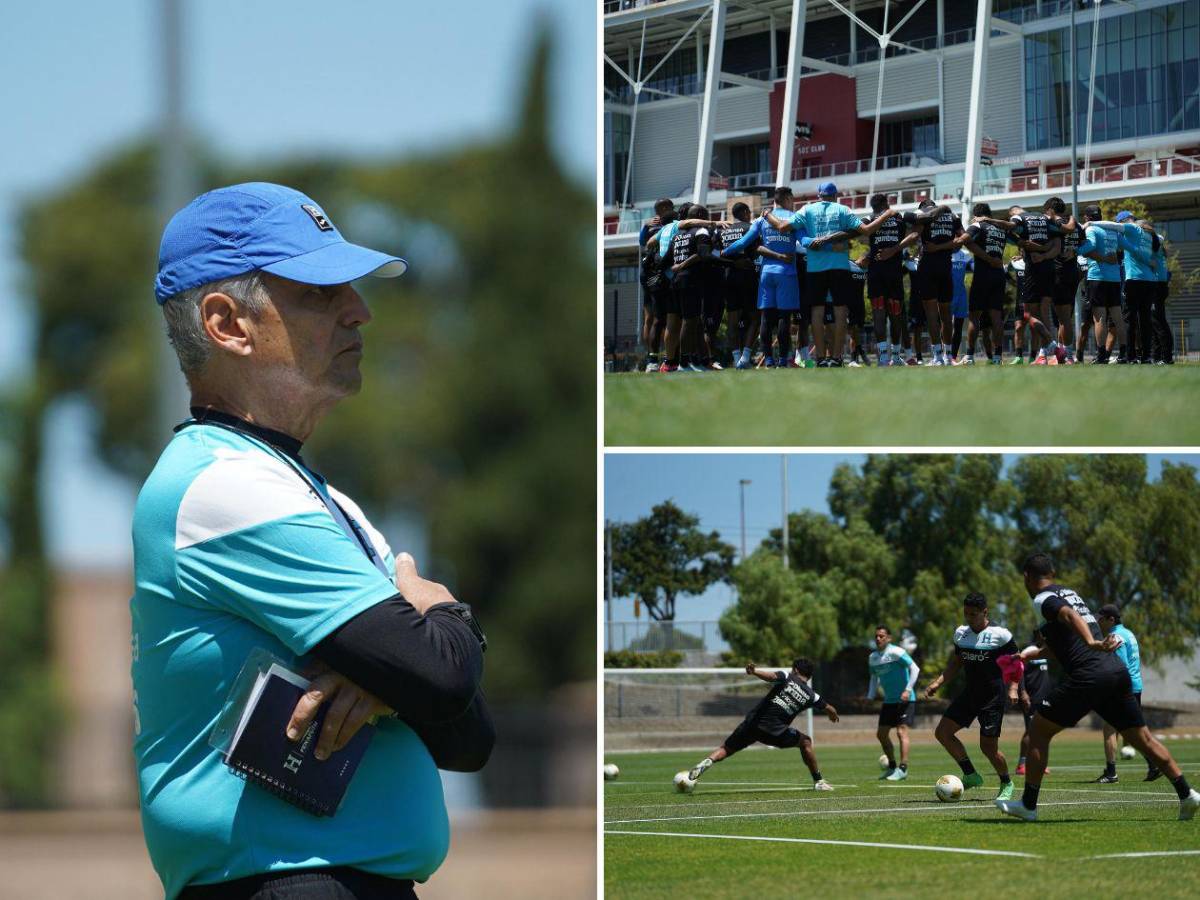Así fue el penúltimo entreno de Honduras antes de enfrentarse a Panamá por la Copa Oro
