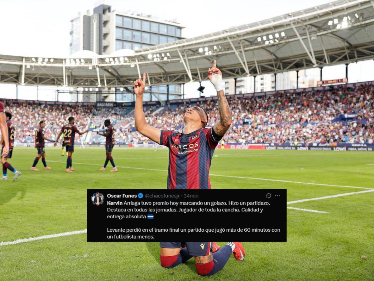 Así reaccionó la prensa al golazo de Kervin Arriaga:  El mejor del Levante