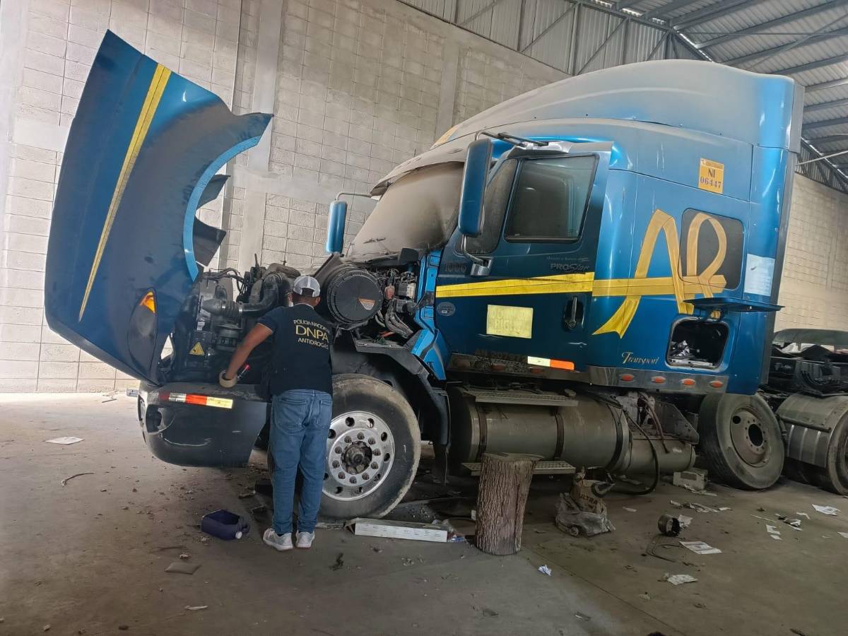 Incautan a banda “El Mexicano” terreno y cabezales que eran modificados para traficar droga en SPS