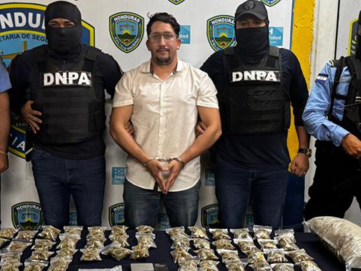 Cae motorista con bolsas de droga en la Fesitranh-SPS