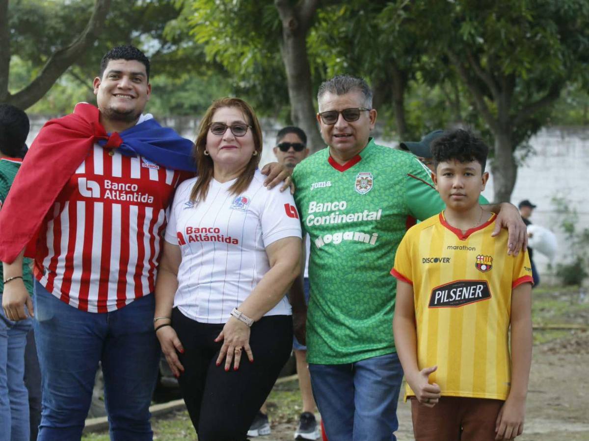 La Furia Verde encendió la previa: ambientazo total antes de la final Marathón - Olimpia
