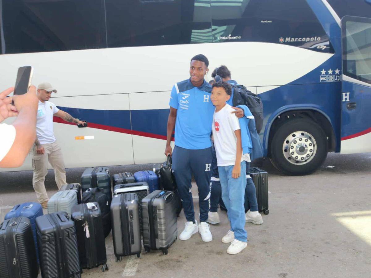 Así fue la salida de la Selección de Honduras rumbo a Curazao para enfrentar a Haití