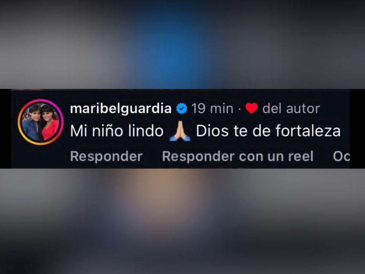 Maribel Guardia envía tierno mensaje a Kenneth tras la muerte de su madre y hermanito