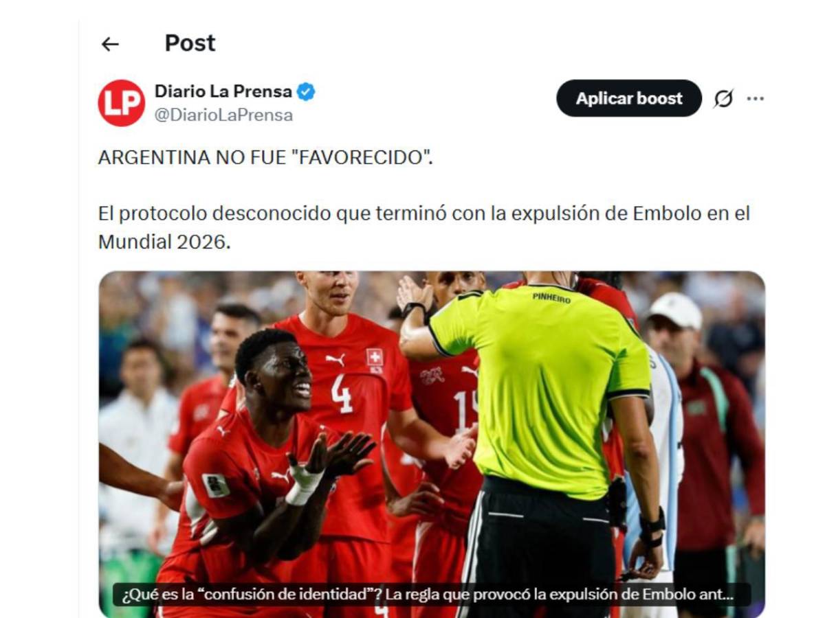 Destapan la verdad de la roja a Embolo y la otra polémica a Argentina que nadie vio