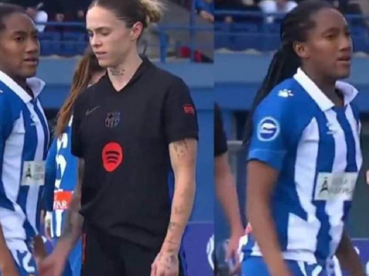 Revelan el castigo a jugadora del Barcelona por tocar zona íntima de rival