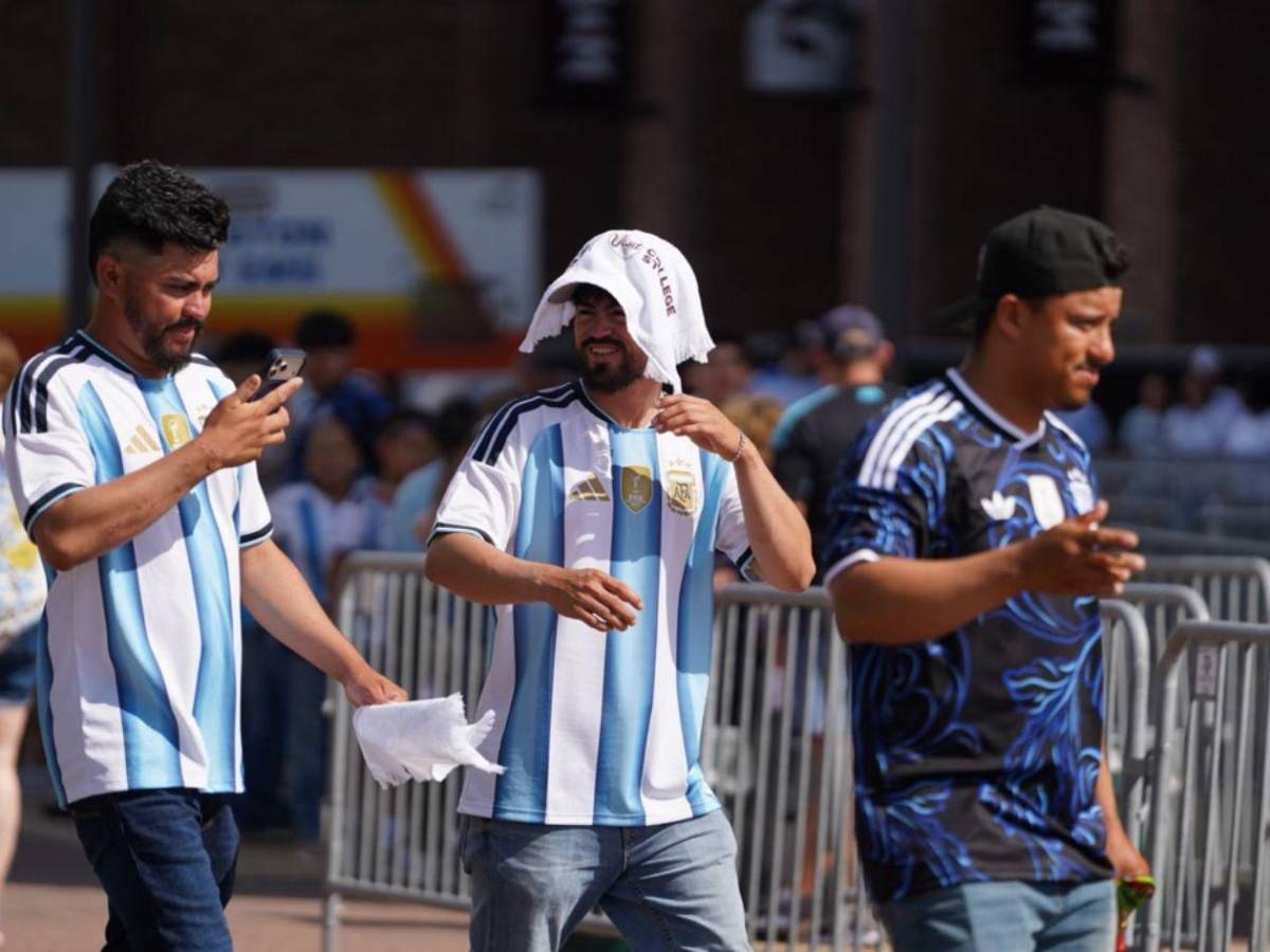 Honduras vs Argentina: ambientazo, locura por Messi y catrachos sorprenden