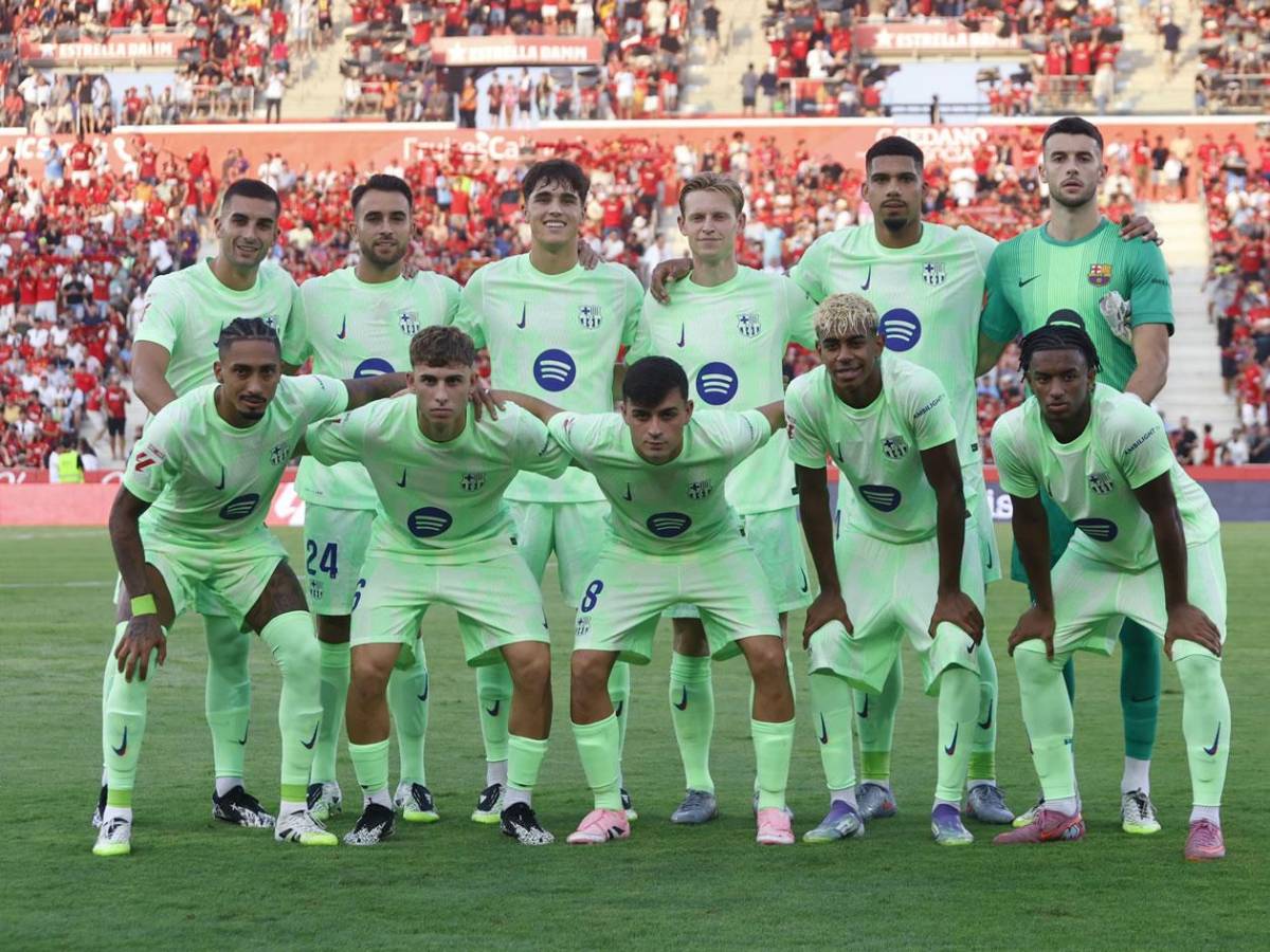 Escándalo en el Barcelona vs Mallorca, gesto arrogante de Lamine Yamal y criminal patada