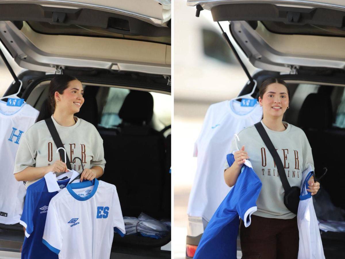 Las bellas mujeres que encendieron el ambiente en el Honduras-El Salvador