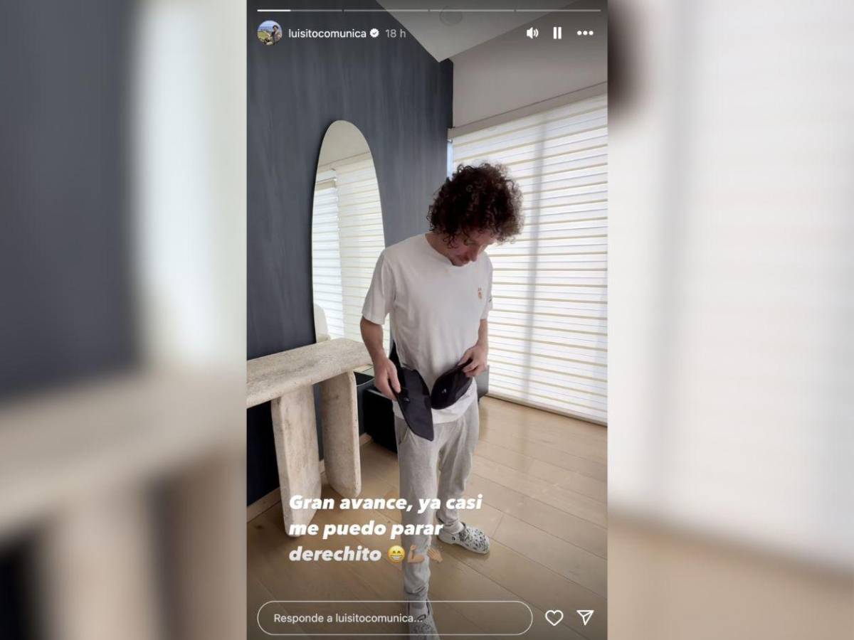 Luisito Comunica muestra progreso después de ser hospitalizado de emergencia