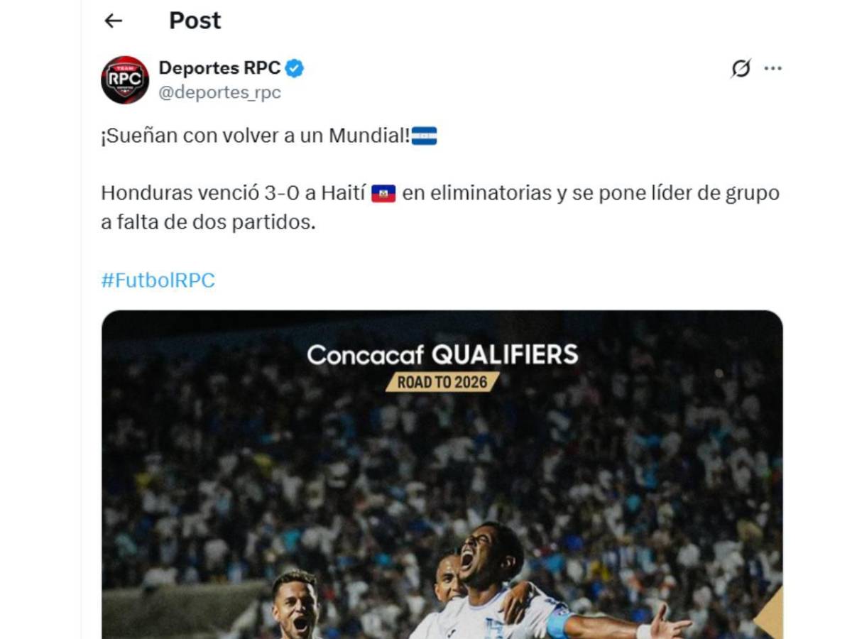 FIFA sorprende y Chepe Bomba hace petición tras triunfo de Honduras en las eliminatorias de Concacaf