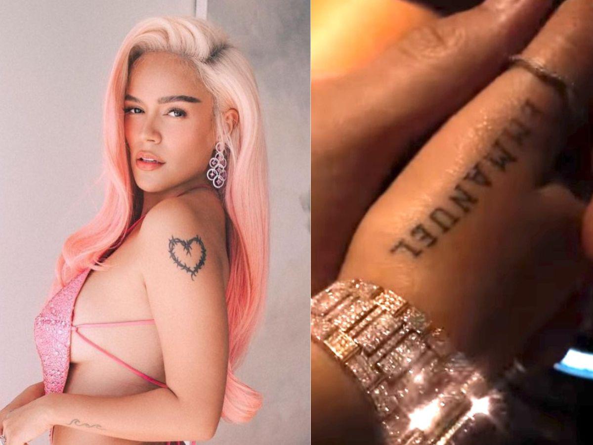A lo Lupillo: Karol G se eliminó el tatuaje de Anuel