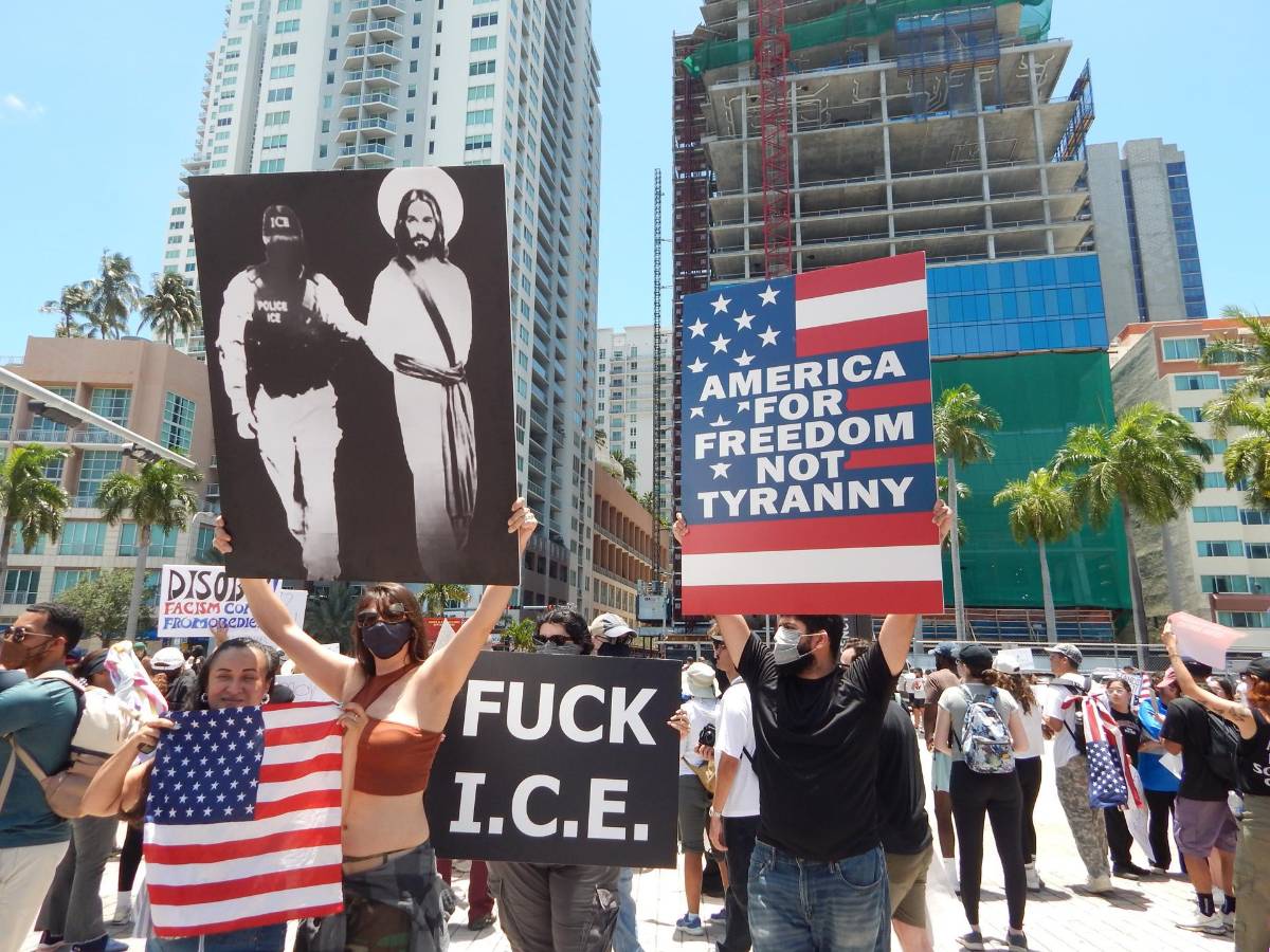 Los Ángeles se rebela contra Trump: El pueblo unido jamás será vencido