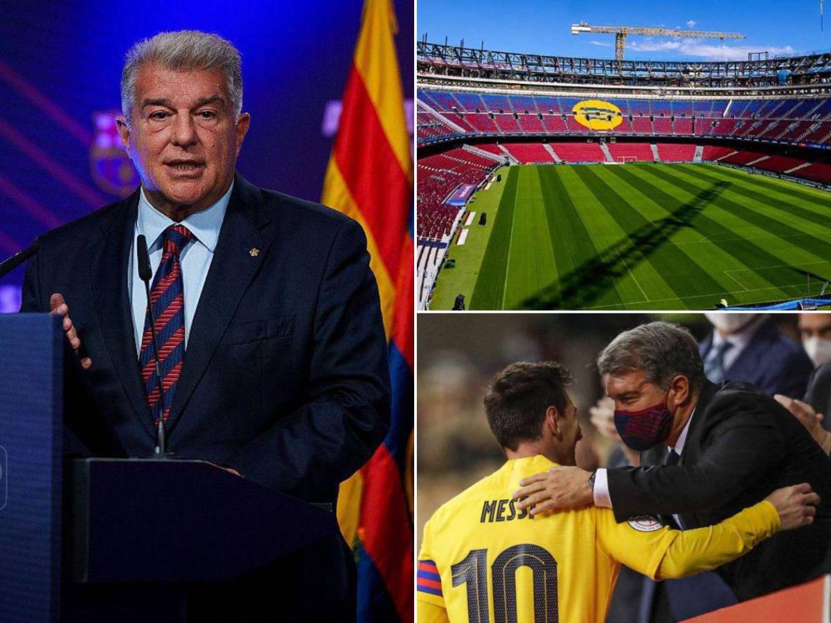 Laporta anuncia la fecha del regreso de Messi tras su salida del Barcelona