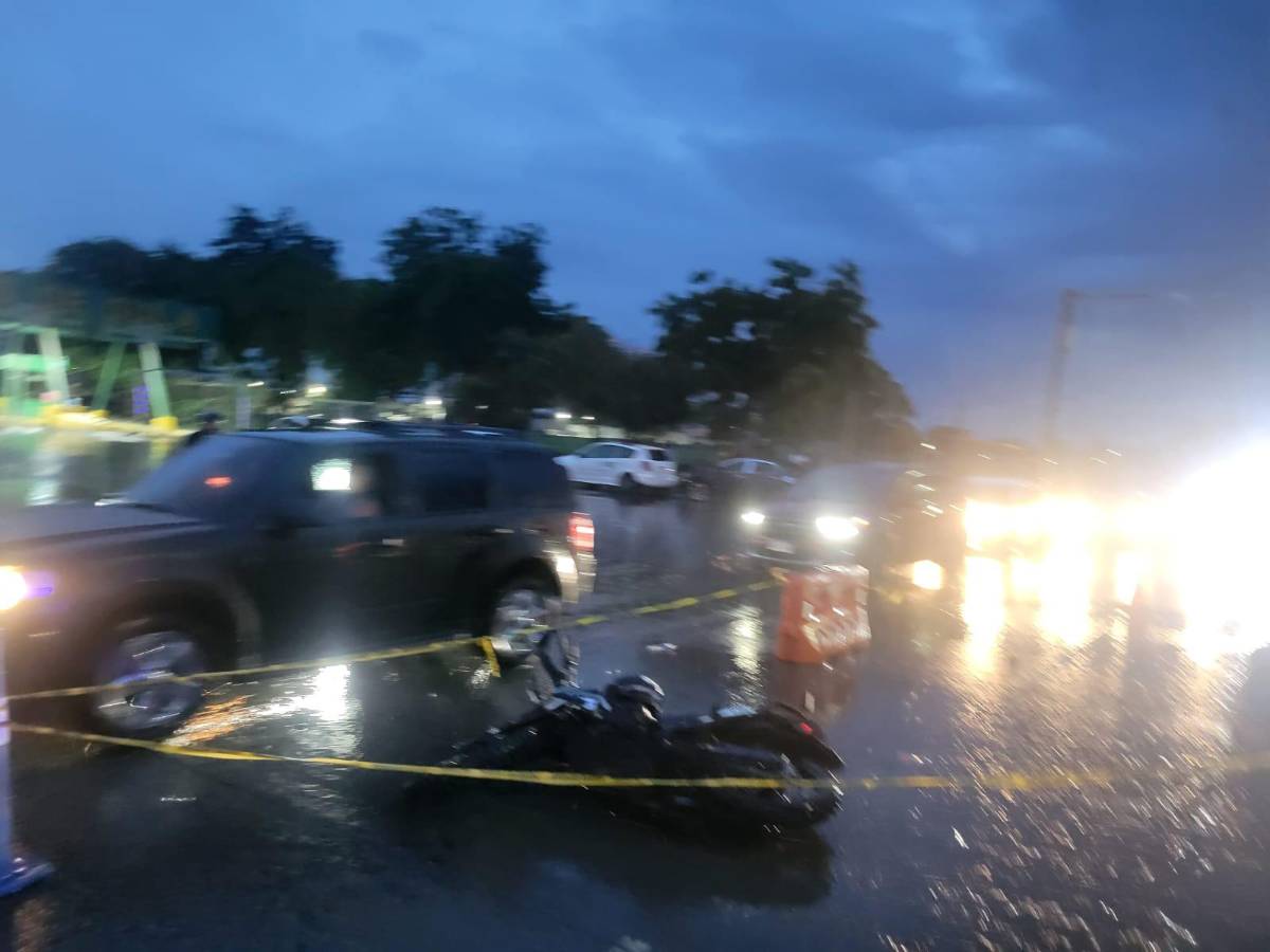 Identifican al motociclista que murió frente a la Central Abastos de SPS