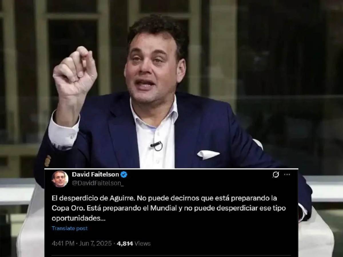 Faitelson no perdona a México; indignación por lo que pasó ante europeos