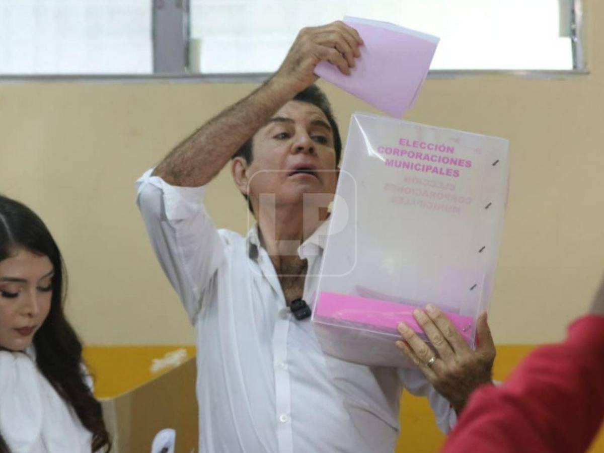 Así votaron los candidatos a la presidencia de Honduras