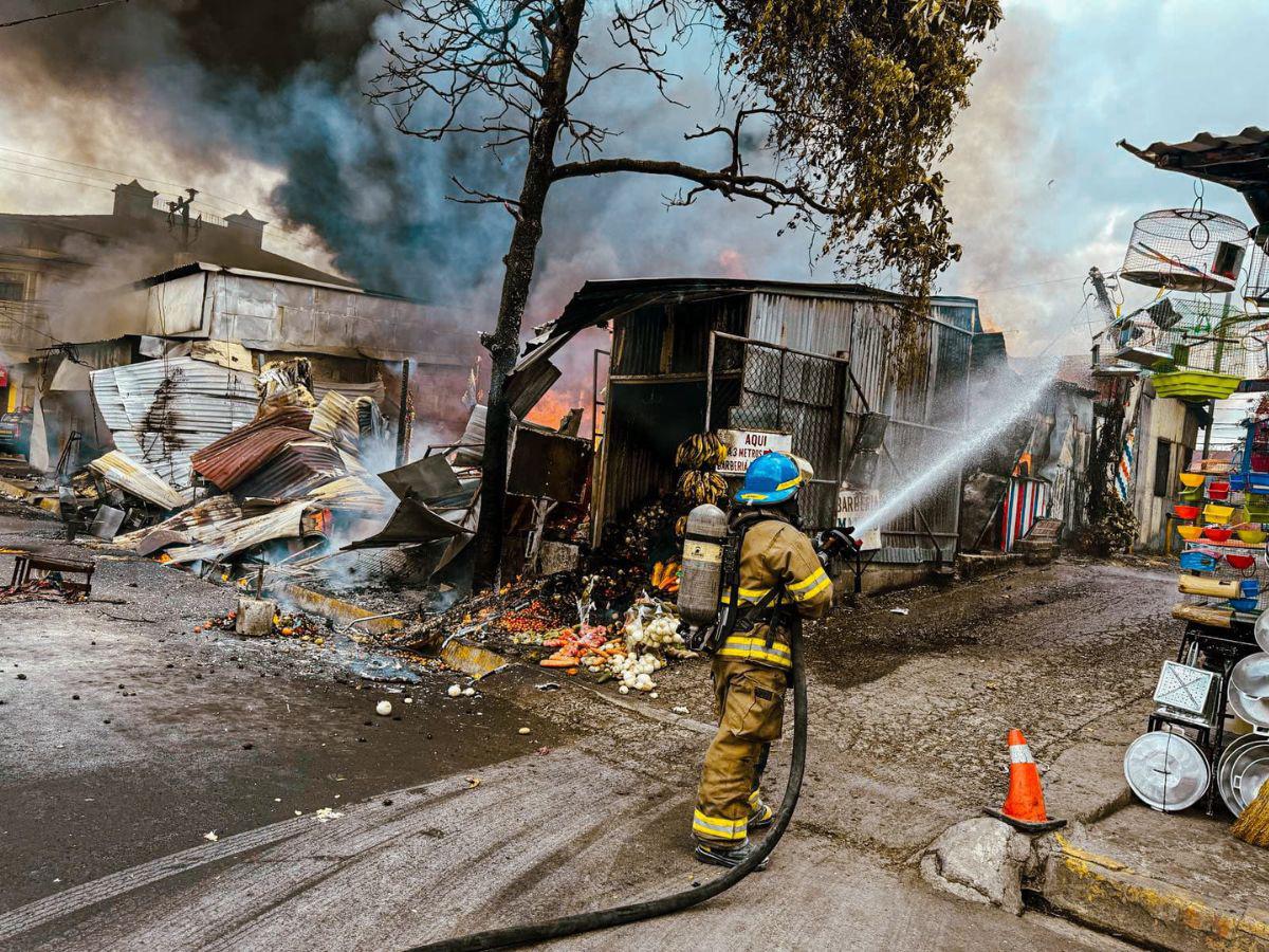 El Salvador en llamas: voraces incendios consumen mercados y cientos de hectáreas
