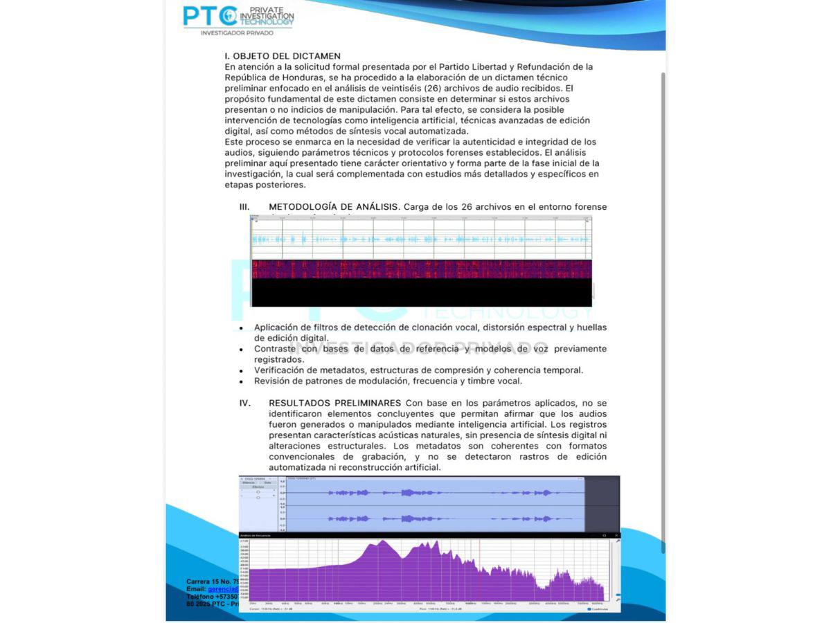 ¿A qué se dedica la empresa colombiana contratada por Libre para el peritaje de los audios?