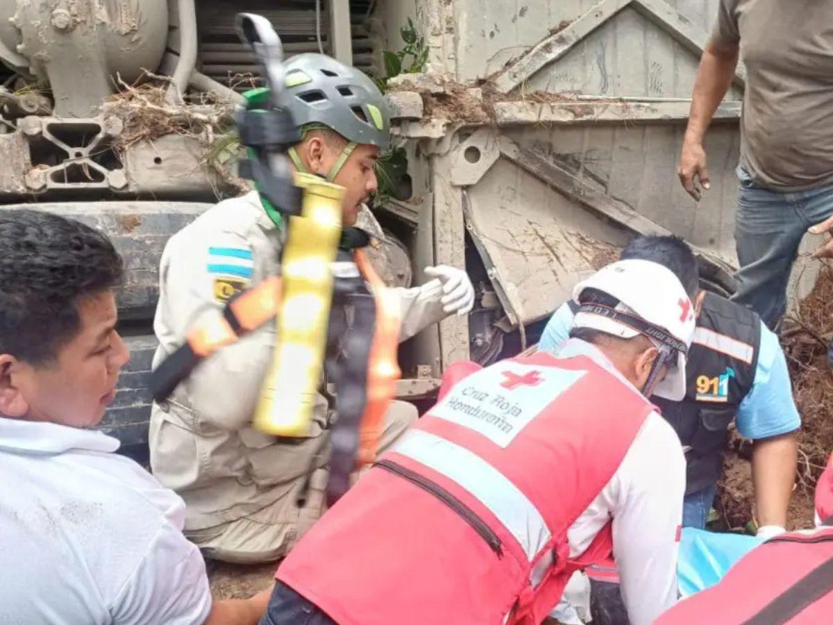 Listado de las personas heridas en accidente de bus en Intibucá
