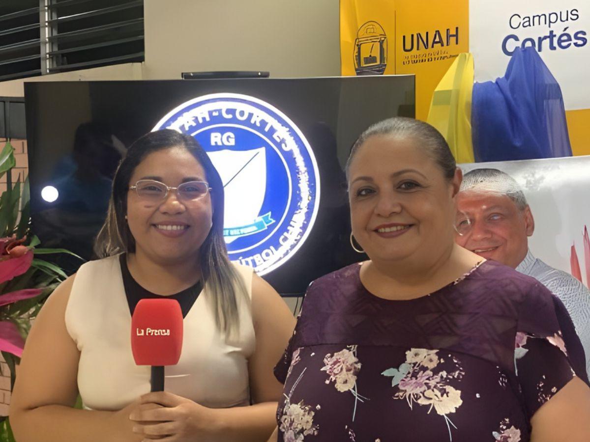 Equipo Periodismo FC presenta uniforme en homenaje al periodista René Gavarrete en Unah-Cortés