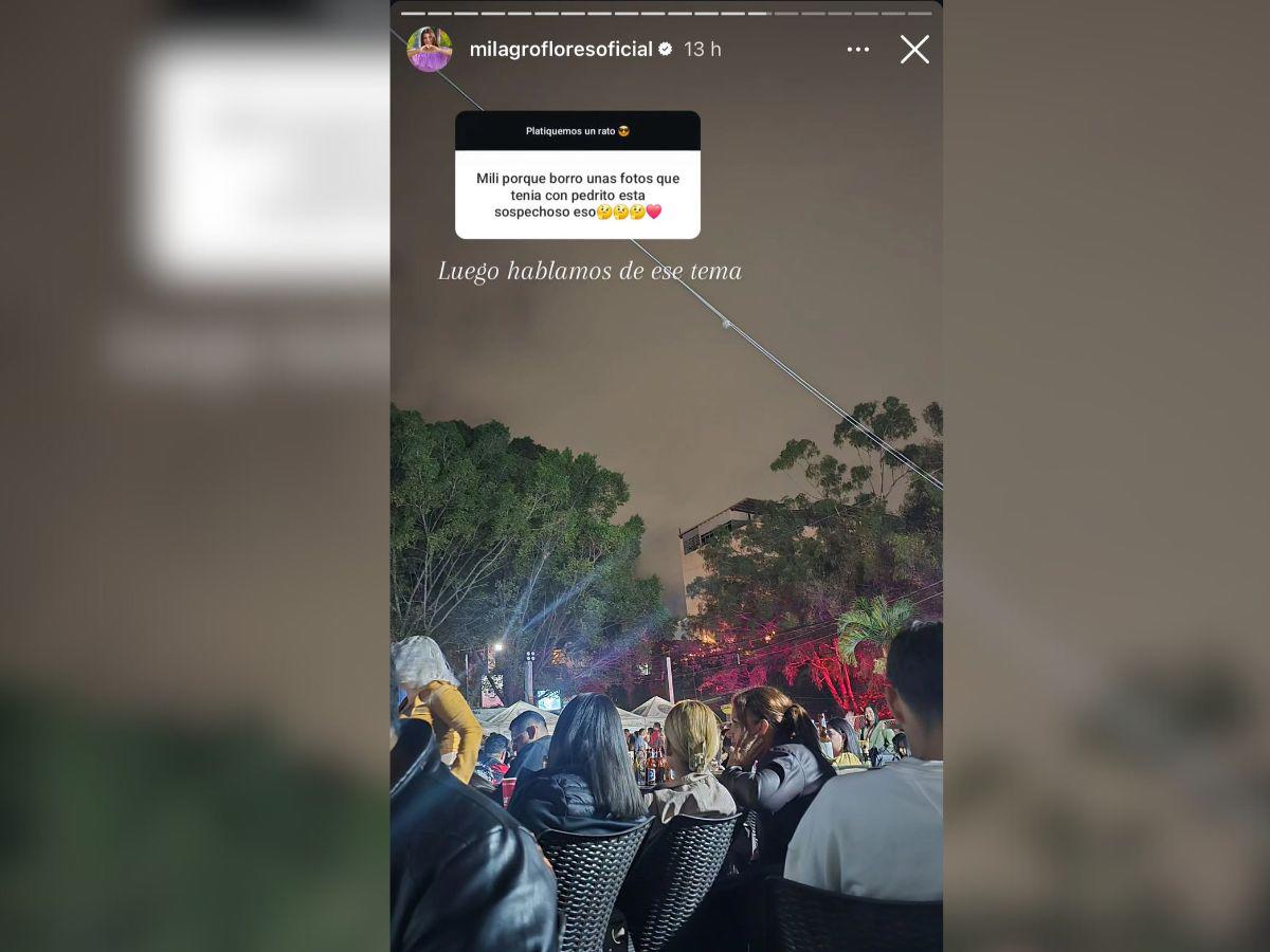 Milagro Flores elimina todas las fotos con su novio: ¿terminaron?