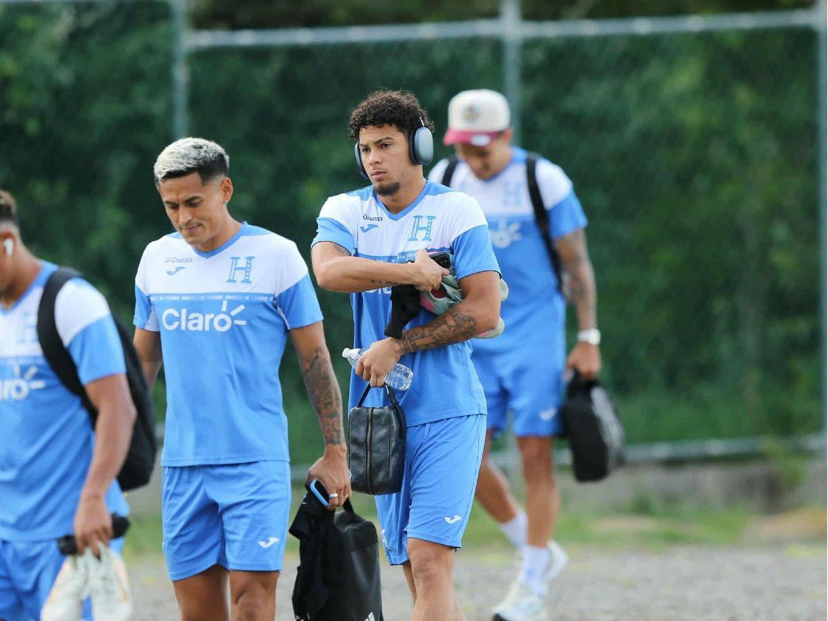 Último entreno de Honduras: bebé enamoró a Vega y Rueda; Edrick puso el ambiente