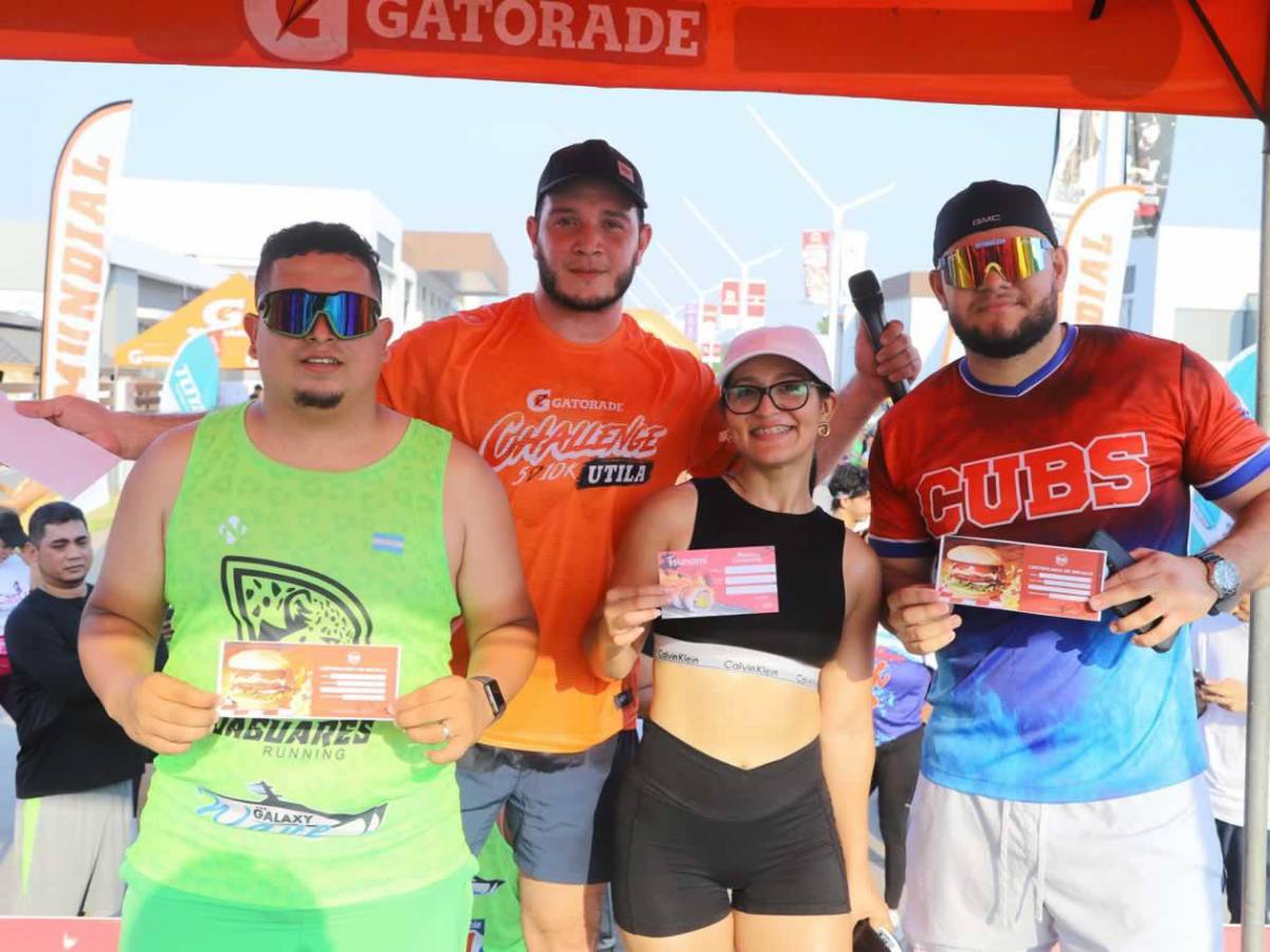 EN FOTOS: así se vivió el primer bootcamp en La Ceiba previo a la Maratón LA PRENSA-Gatorade