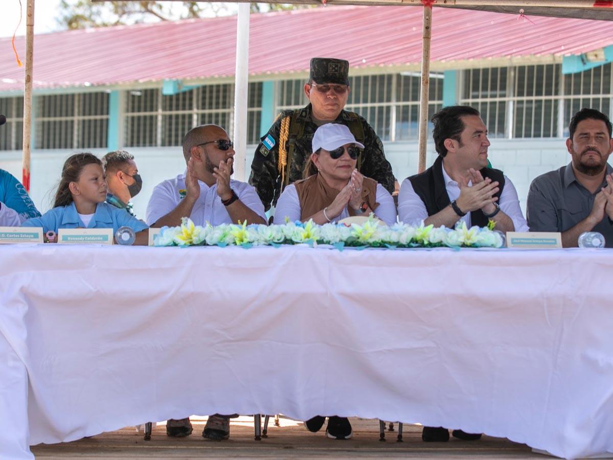 Xiomara Castro inaugura el año escolar 2023 en el sector público