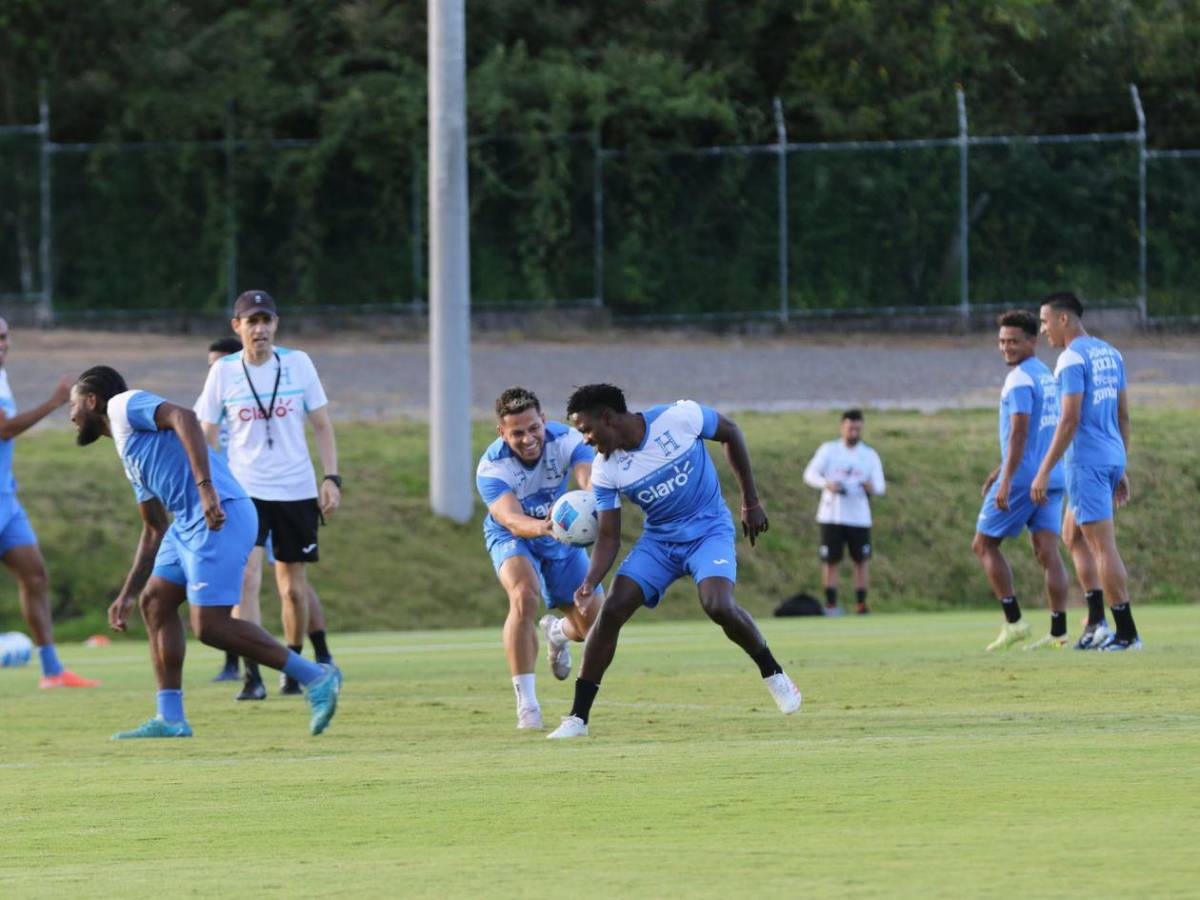 Honduras sigue afinando detalles: Menjivar feliz y jugador llegó de sorpresa