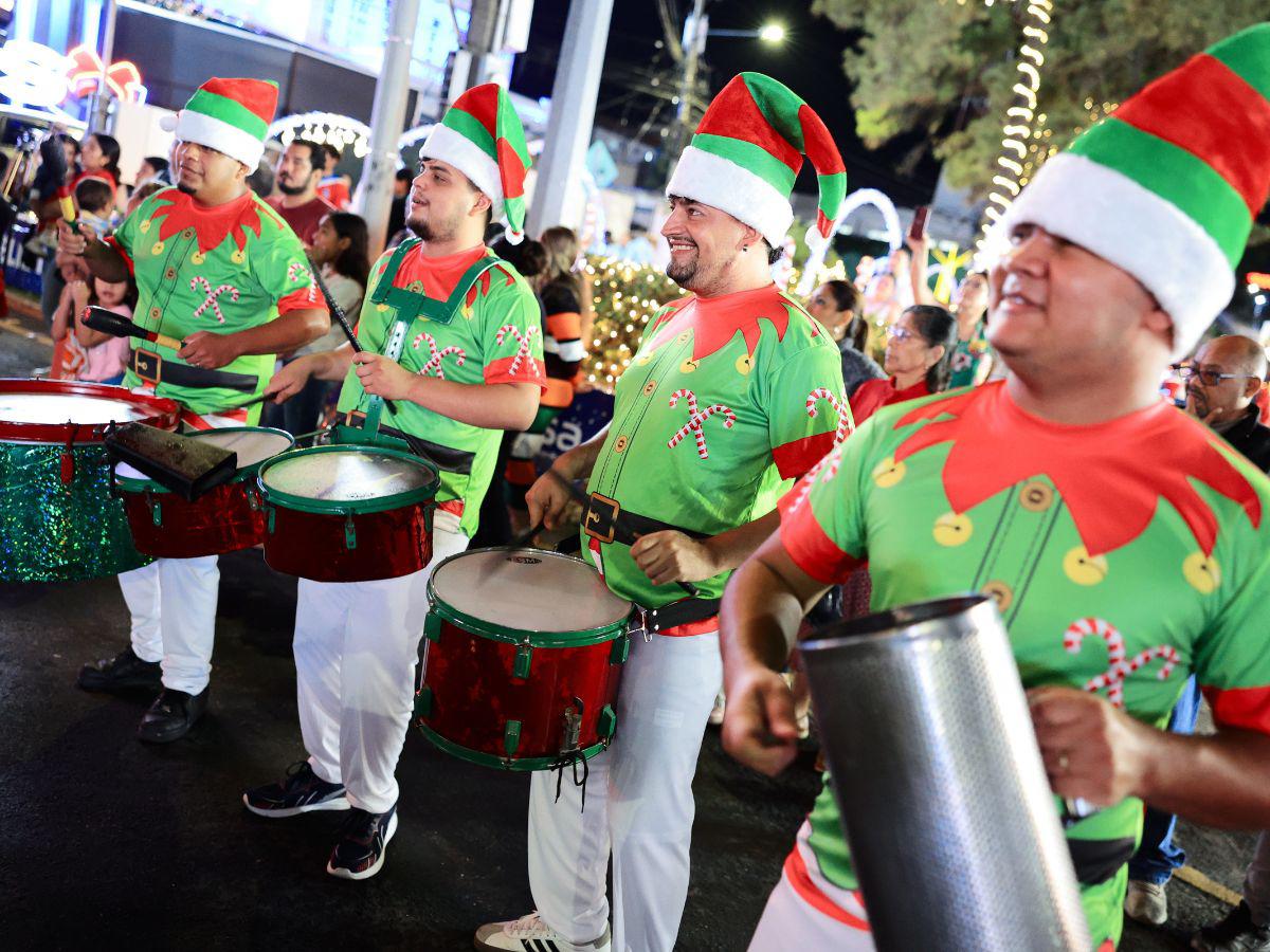 La magia de la Navidad llena de color y alegría San Pedro Sula