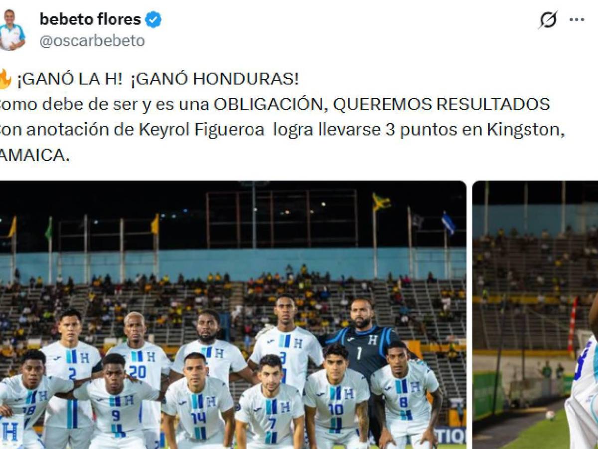 Locura e indignación tras triunfo de Honduras: Chepe Bomba y argentino sorprendieron