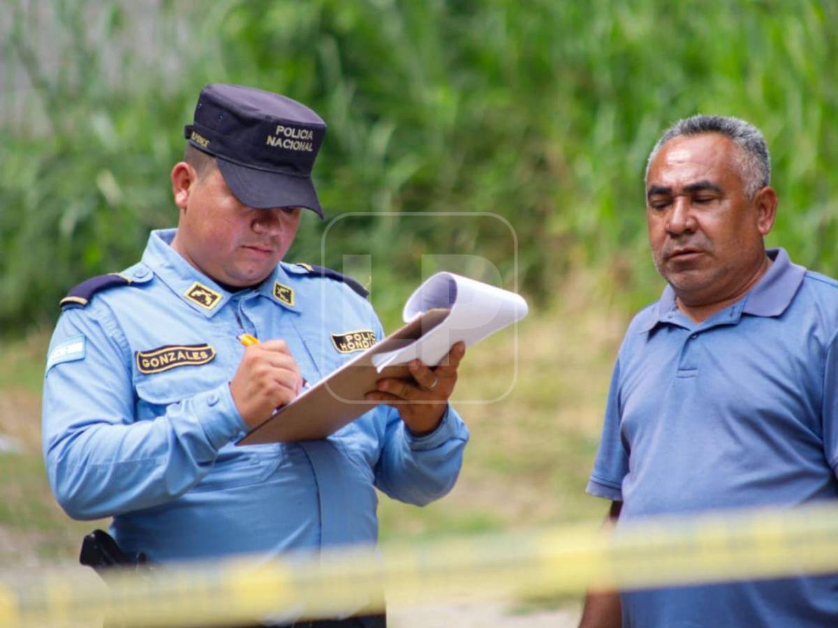 Enterrado hallan cuerpo de un hombre en colonia Villa Norma